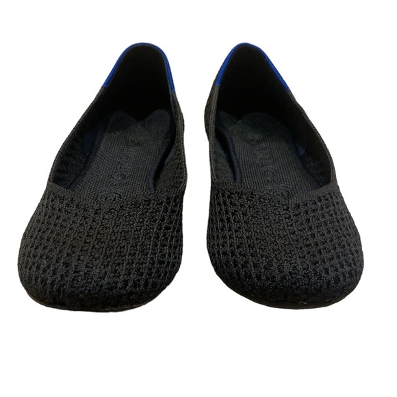 Rothy's Retired Honeycomb Black Flats size 7.5 - Picture 6 of 9